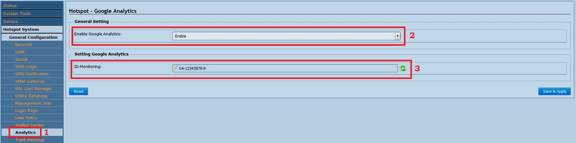 Step-4 Attivare Google Analytics