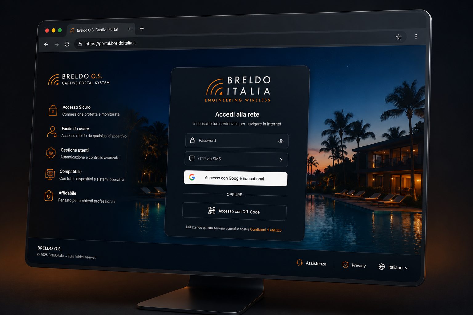 Breldo O.S. Captive Portal