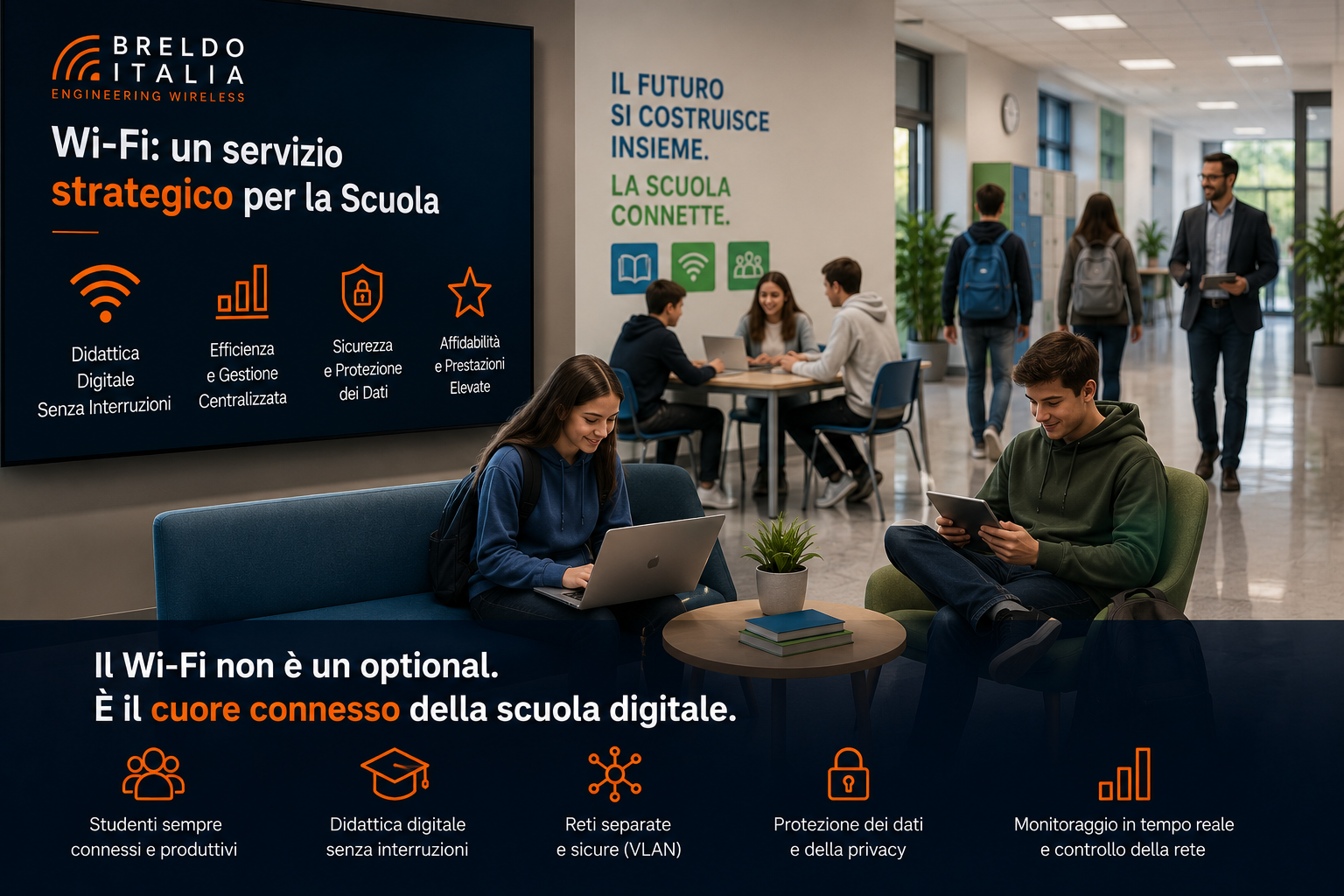 Rete Wi-Fi per Scuole